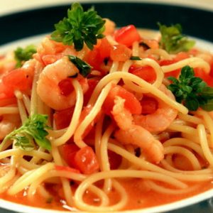 Паста з морепродуктами